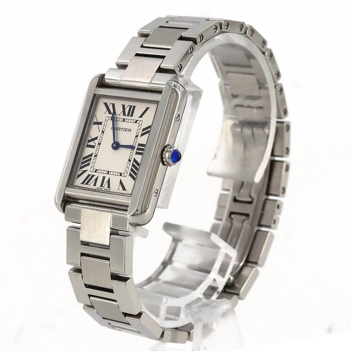 Cartier Tank Solo SM SS Quartz Watch — view 2