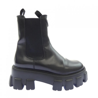 Prada Monolith Chelsea Triangle Logo Boots