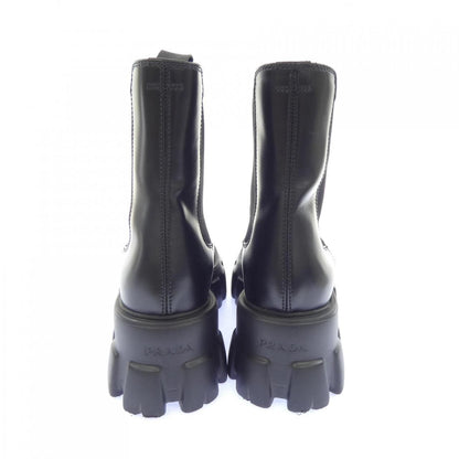 Prada Monolith Chelsea Triangle Logo Boots — view 5