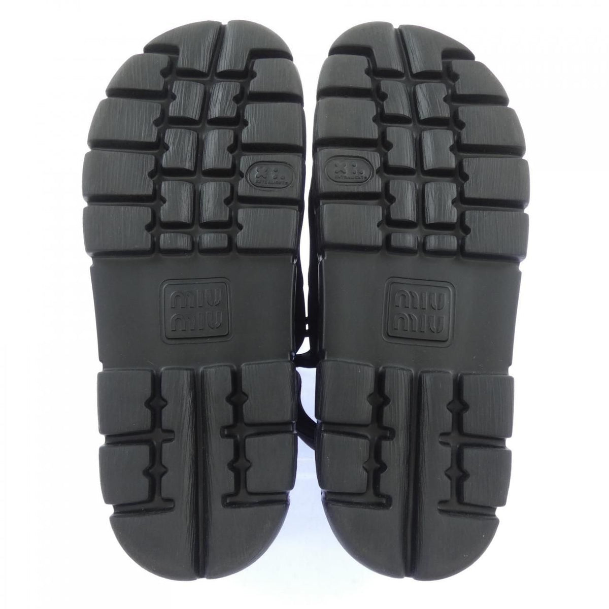 Miu Miu Lace-up Chunky Neo Spoon Sandals — view 4