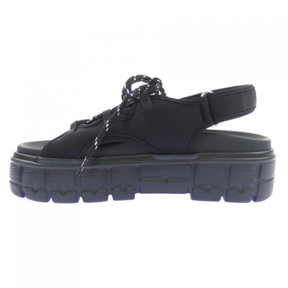 Miu Miu Lace-up Chunky Neo Spoon Sandals — view 2