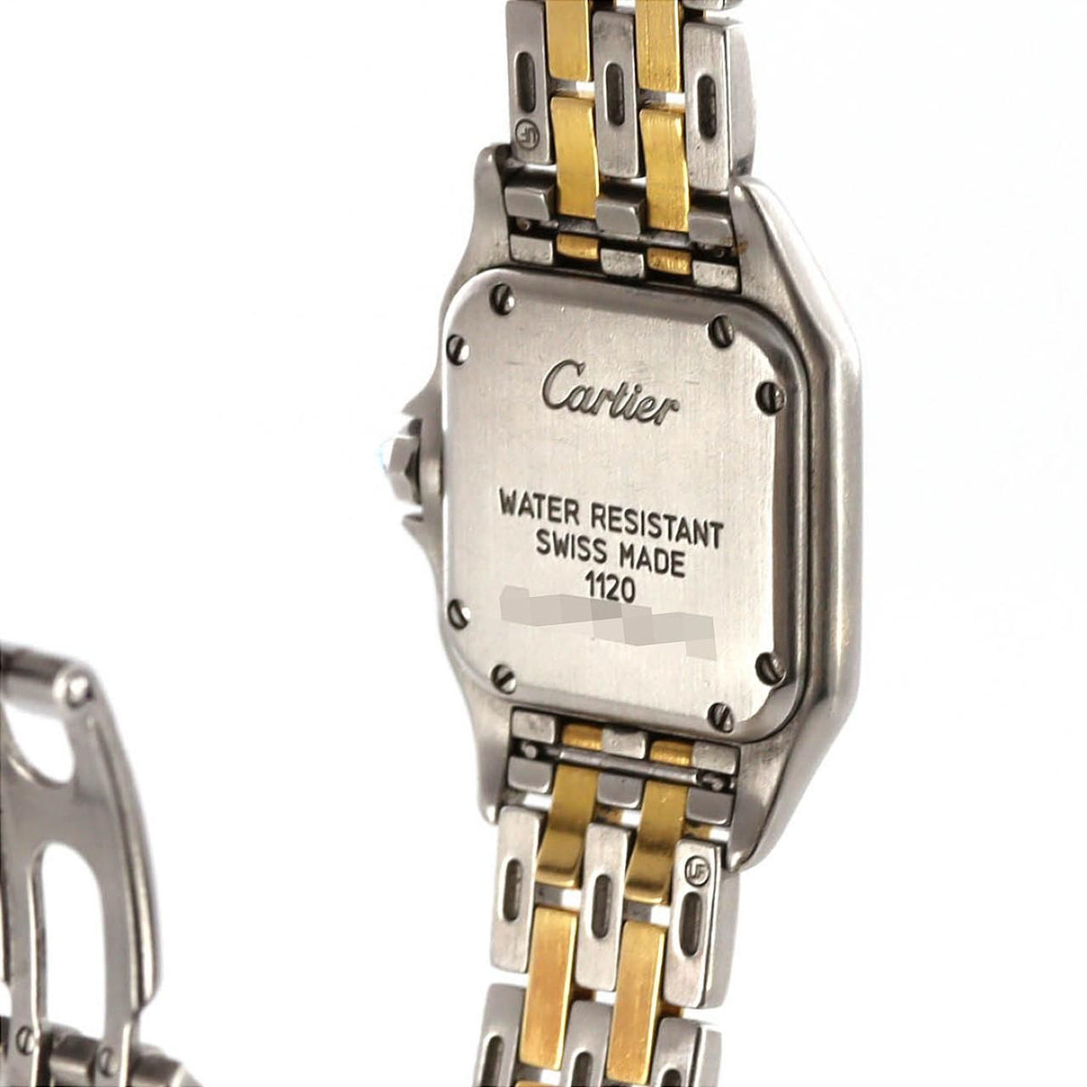 Cartier Panthere SM Stainless Steel Yellow Gold Quartz Watch — view 5