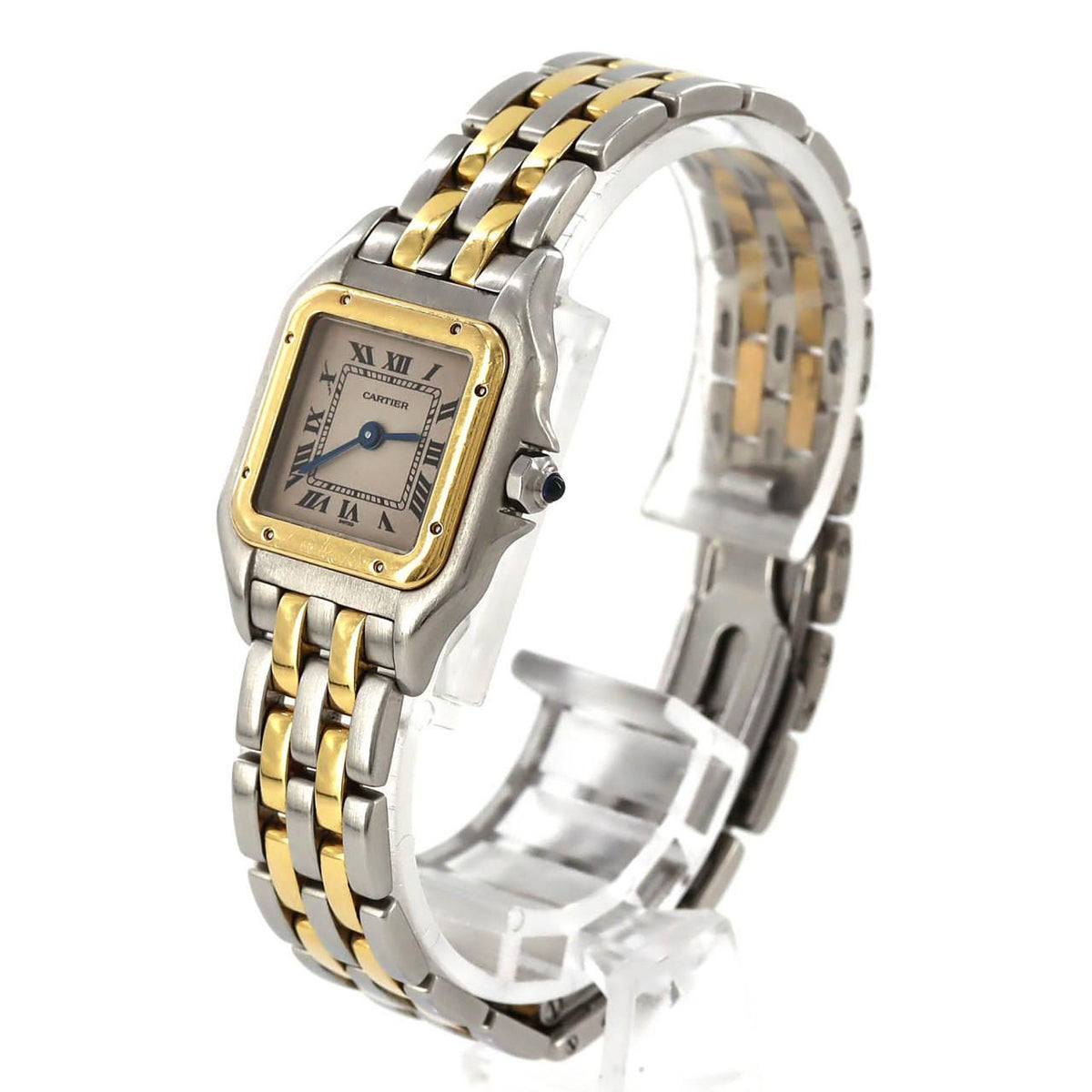 Cartier Panthere SM Stainless Steel Yellow Gold Quartz Watch — view 2