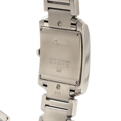 Cartier Tank Francaise MM Date SS Quartz Watch — view 5