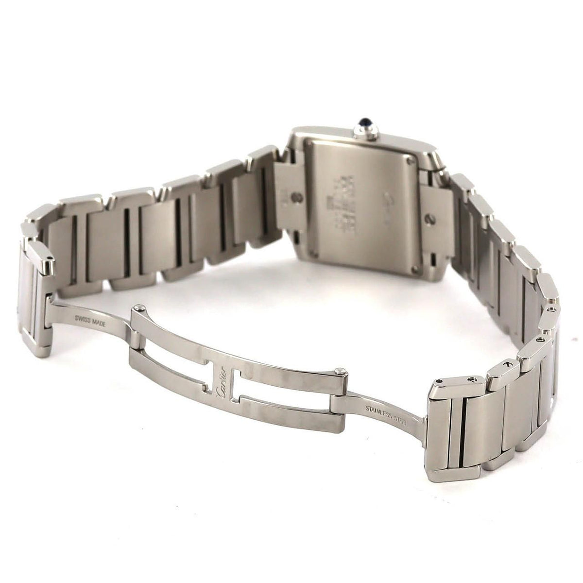 Cartier Tank Francaise MM Date SS Quartz Watch — view 6