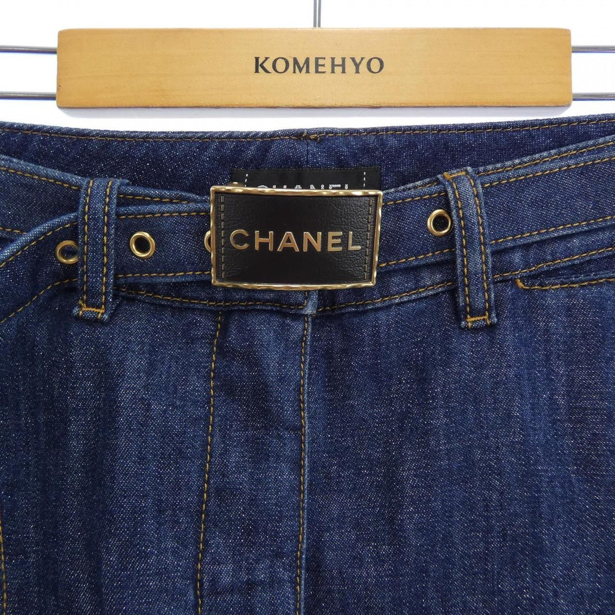 Chanel Pants Blue — view 7