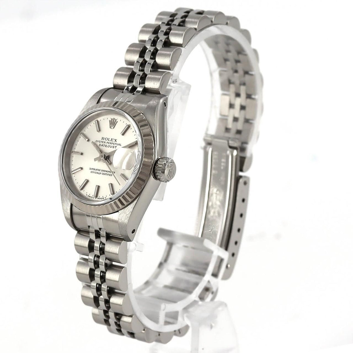 Rolex Datejust Stainless Steel White Gold Automatic — view 2
