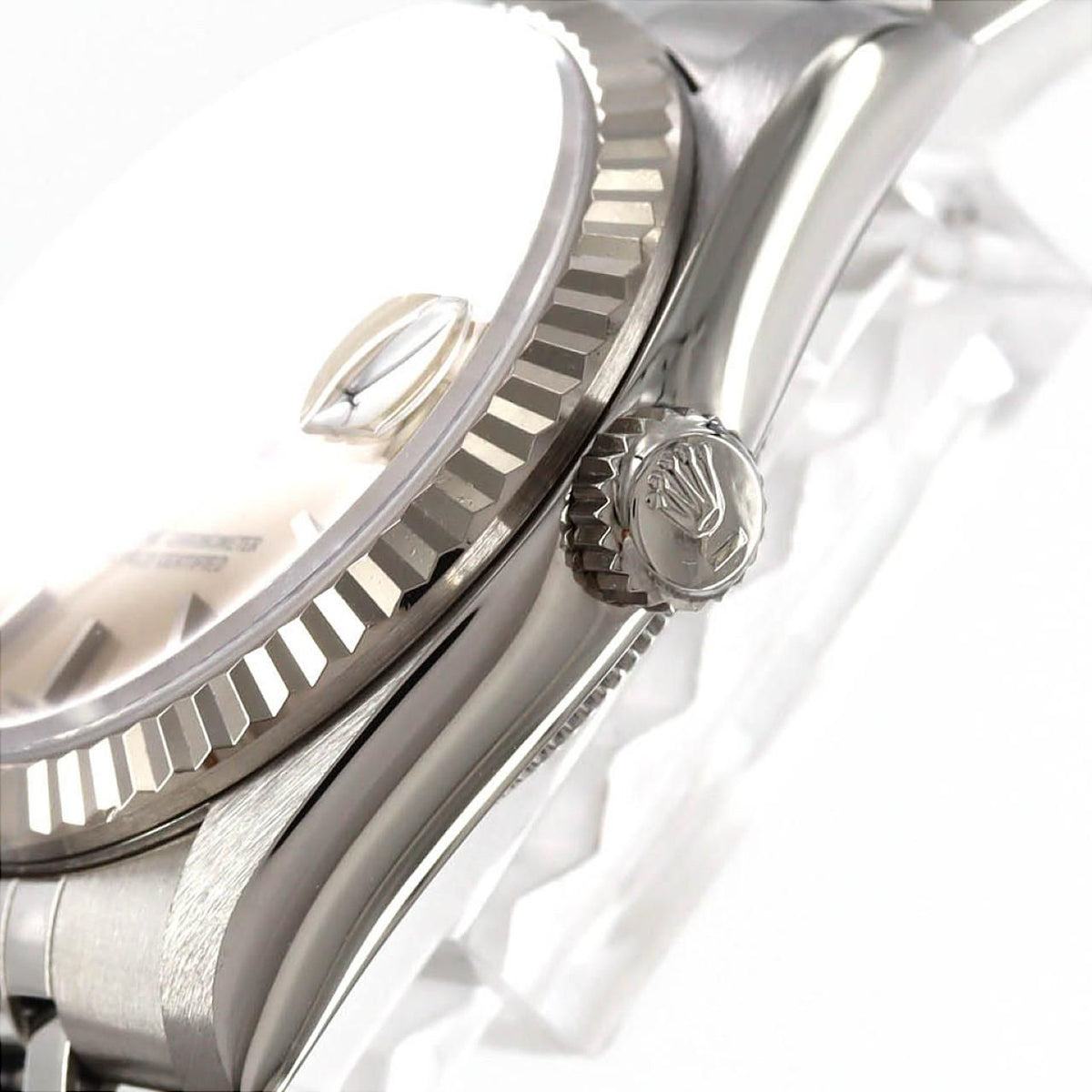 Rolex Datejust Stainless Steel White Gold Automatic — view 3