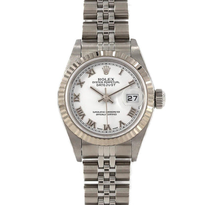Rolex Datejust Stainless Steel White Gold Automatic