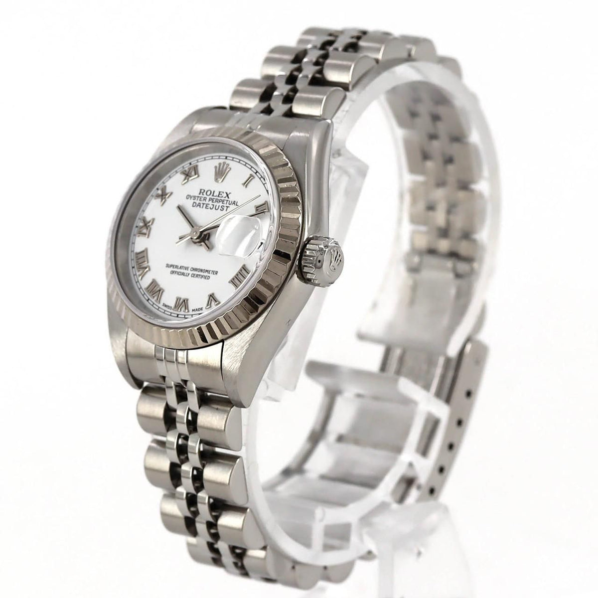 Rolex Datejust Stainless Steel White Gold Automatic — view 2