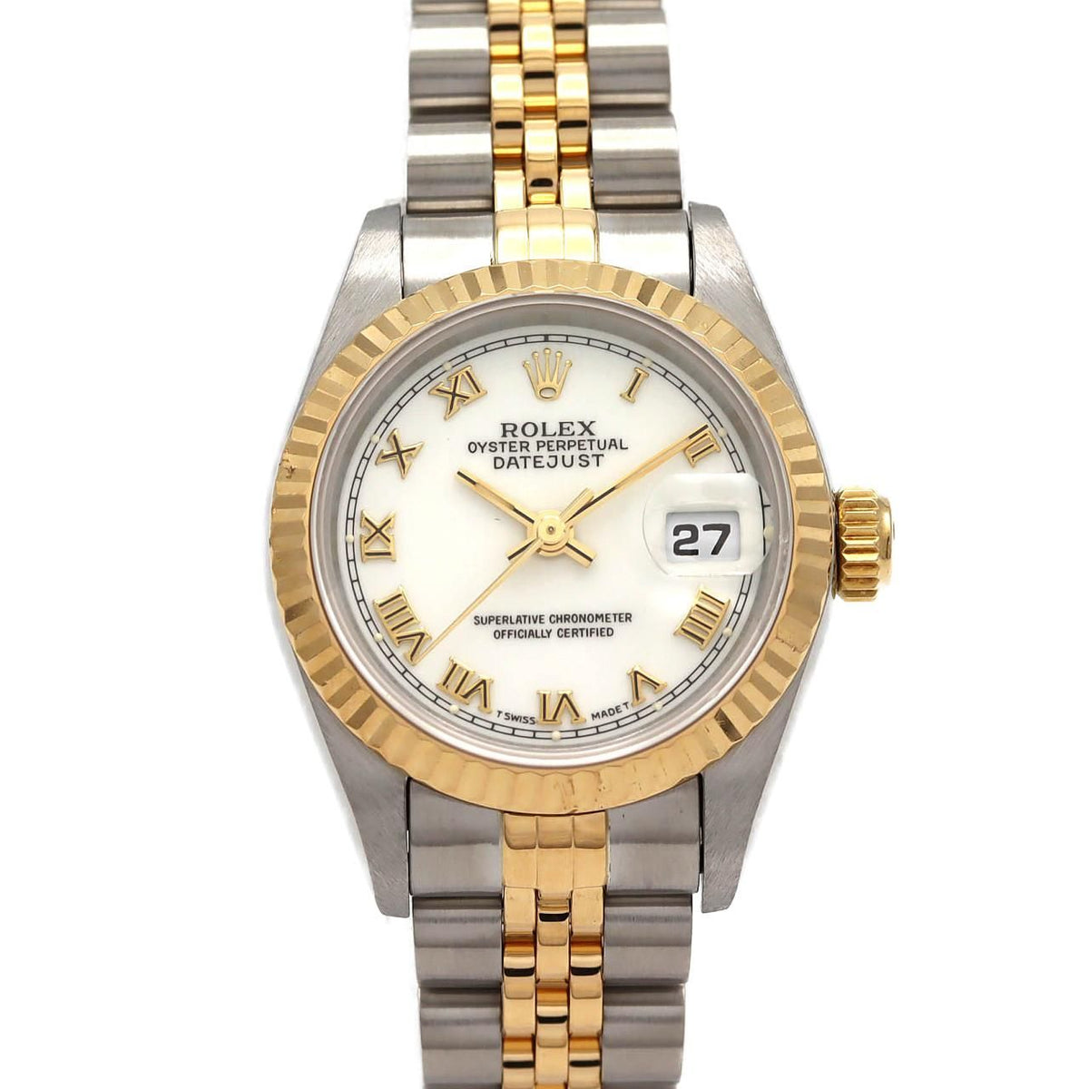 Rolex Datejust Stainless Steel Yellow Gold Automatic
