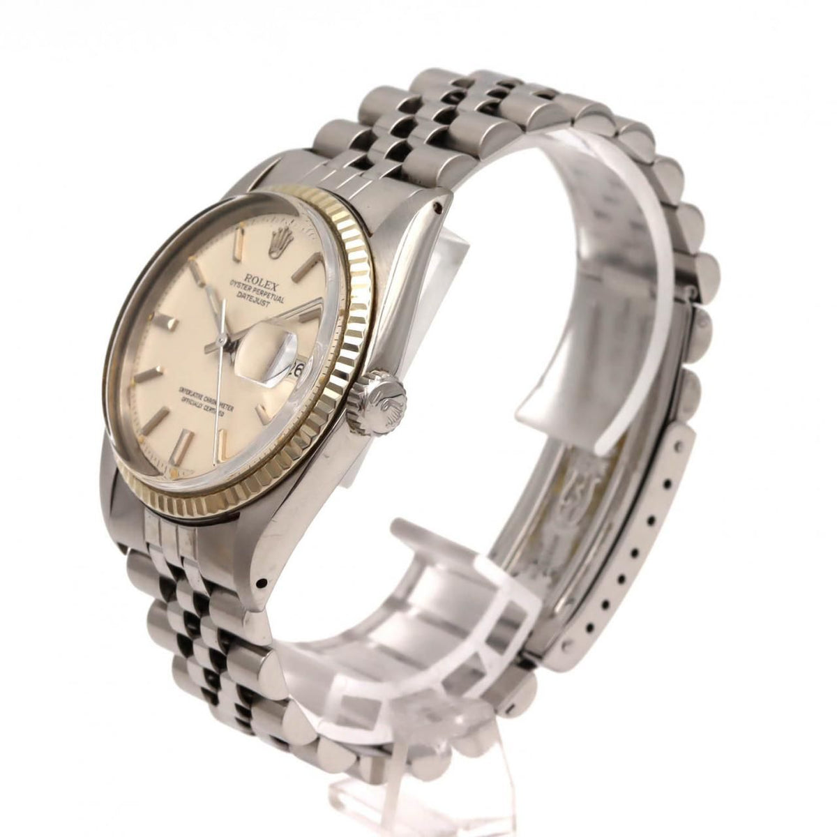 Rolex Datejust Stainless Steel White Gold Automatic — view 2