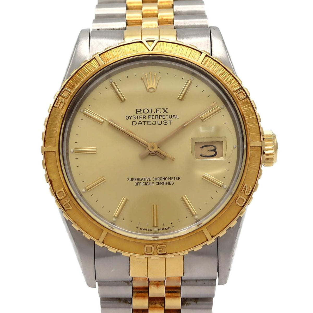 Rolex Thunderbird 5 Stainless Steel Yellow Gold Automatic