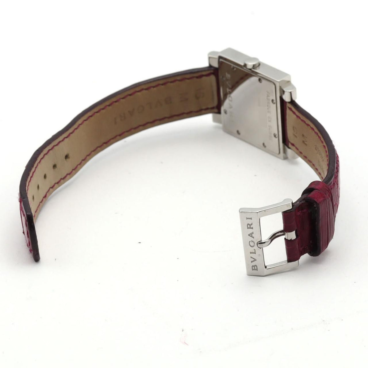 Bvlgari Quadrato SS Quartz Watch — view 8