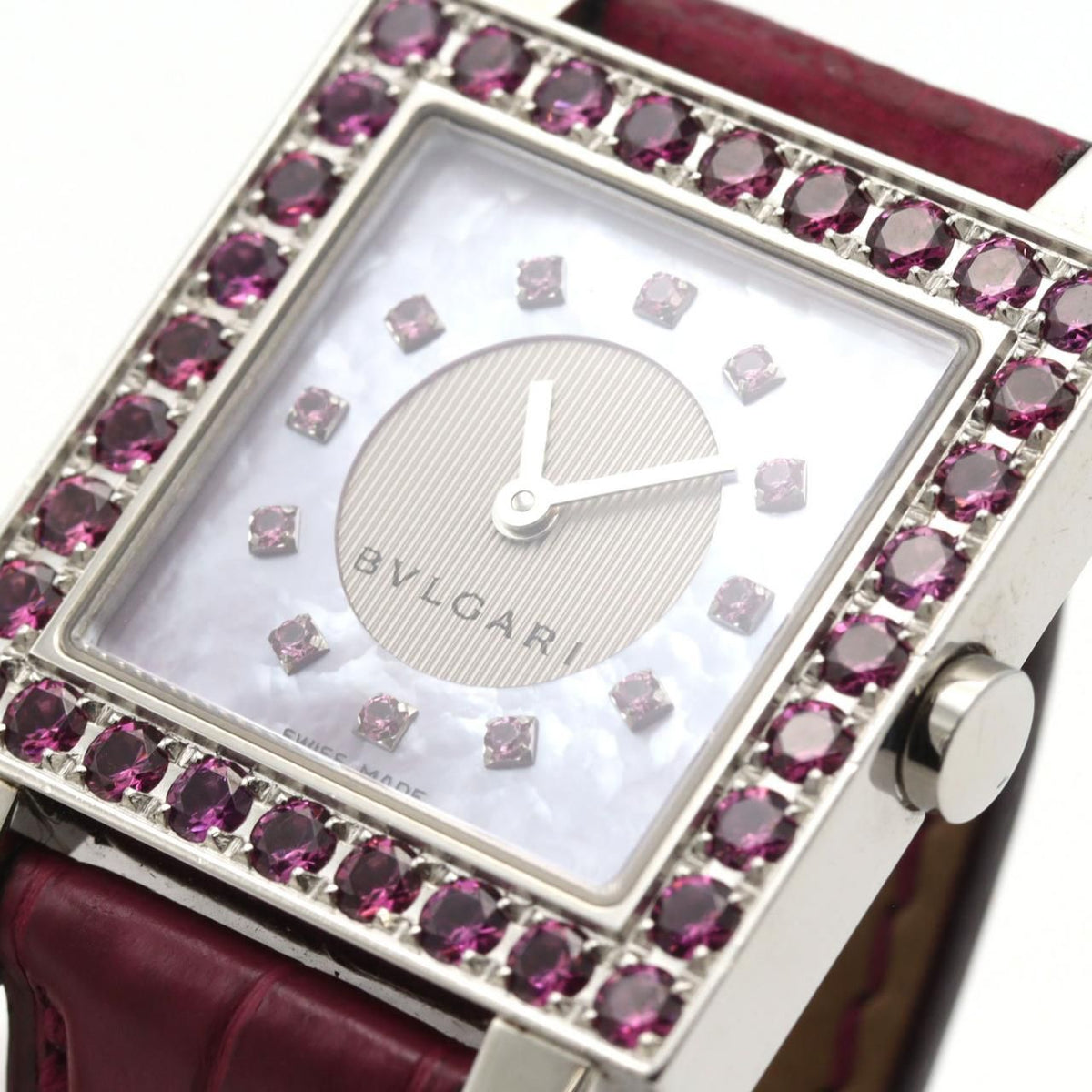 Bvlgari Quadrato SS Quartz Watch — view 6