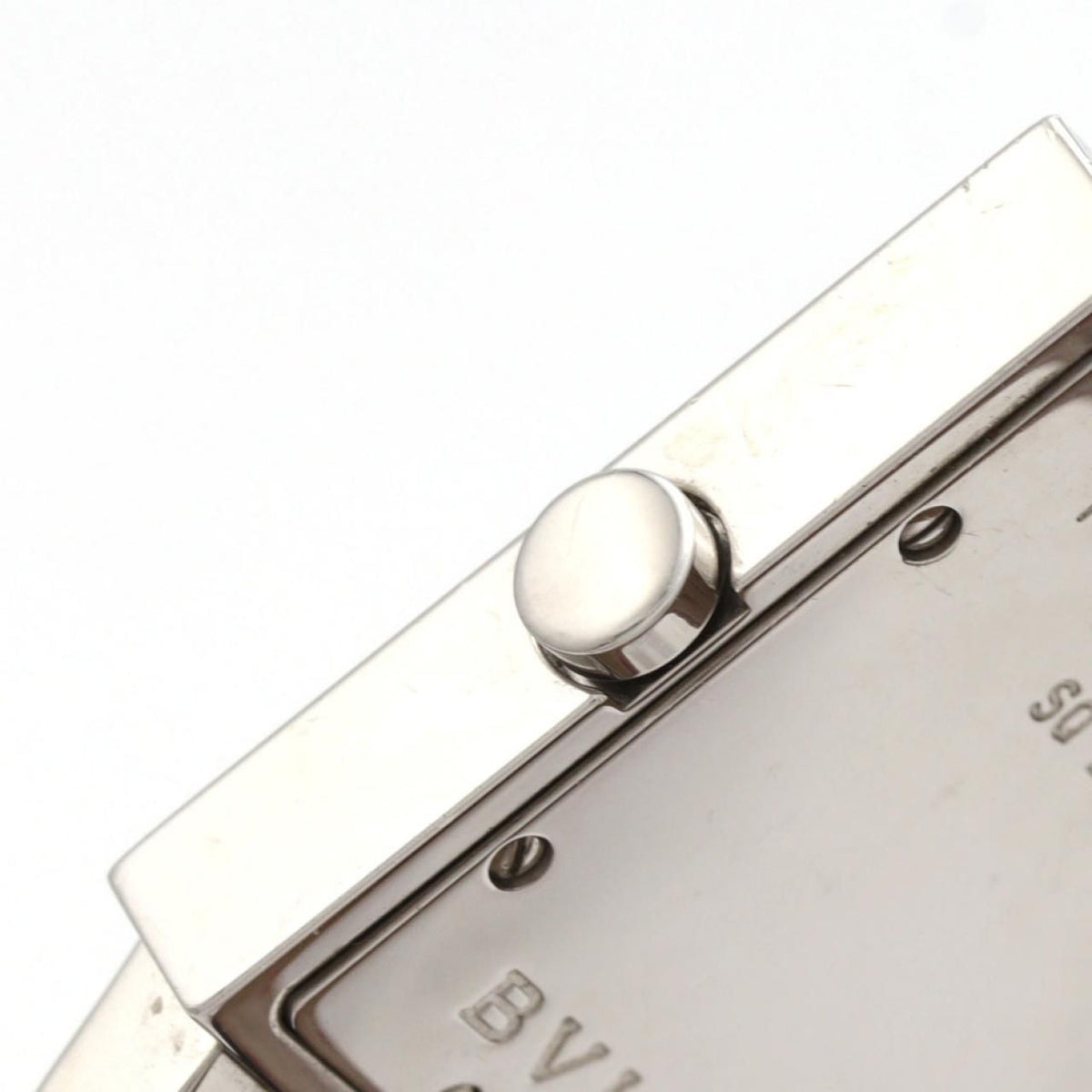 Bvlgari Quadrato SS Quartz Watch — view 3