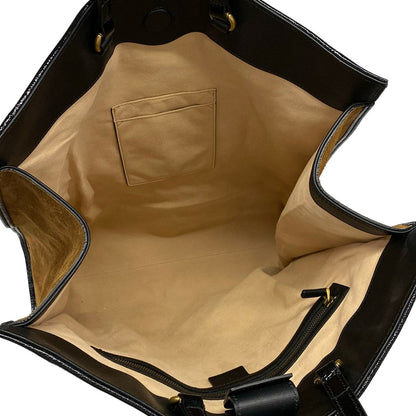 Gucci Tote Bag Ophidia Large Dark Brown Black Leather — view 7