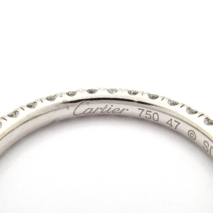 Cartier Ring 47 Full Eternity Etincelle de Cartier 18k White Gold Diamond — view 5