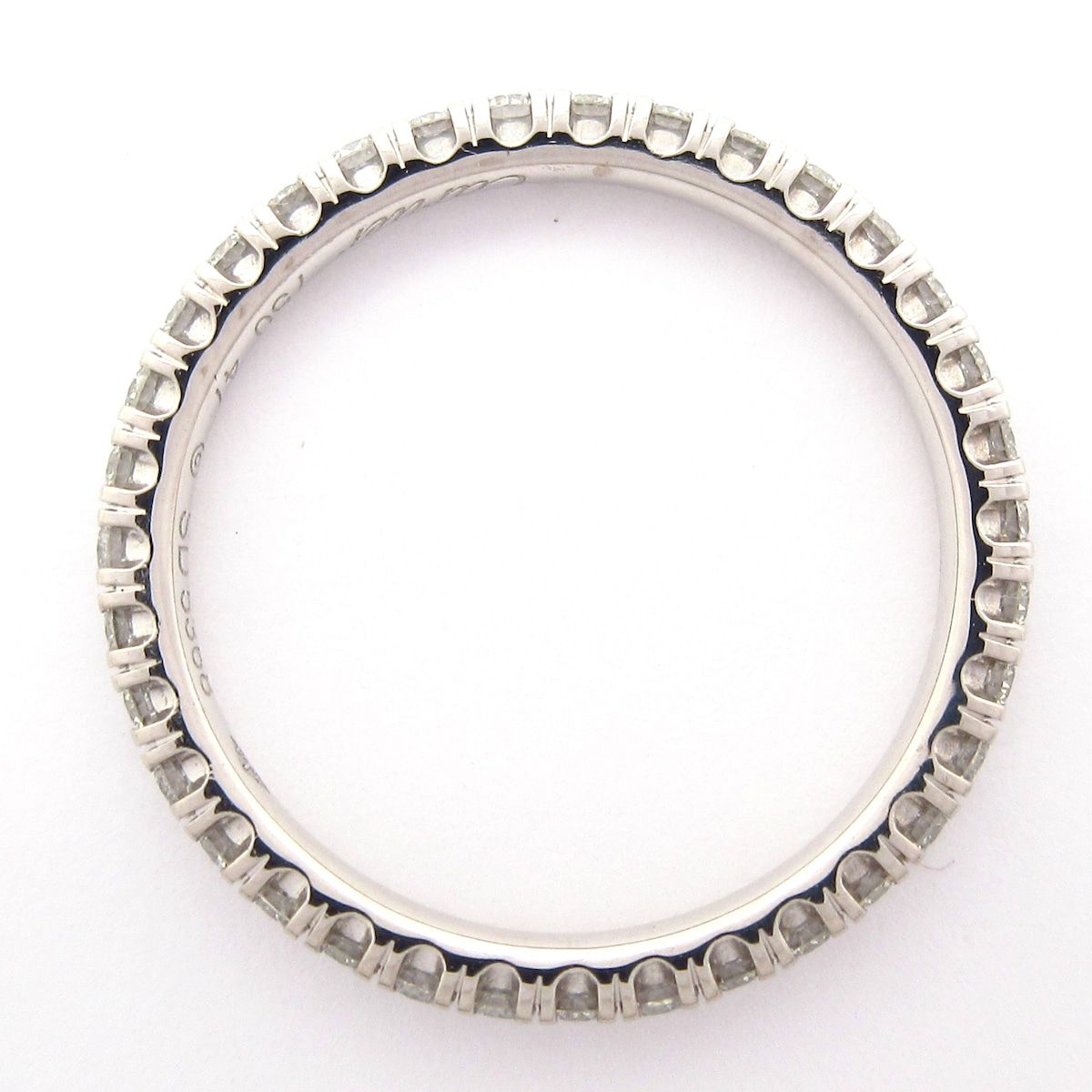Cartier Ring 47 Full Eternity Etincelle de Cartier 18k White Gold Diamond — view 4