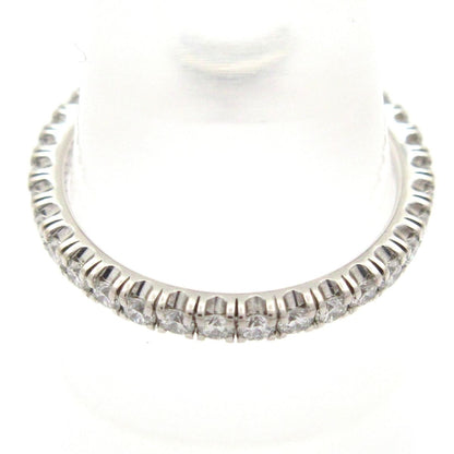 Cartier Ring 47 Full Eternity Etincelle de Cartier 18k White Gold Diamond — view 3