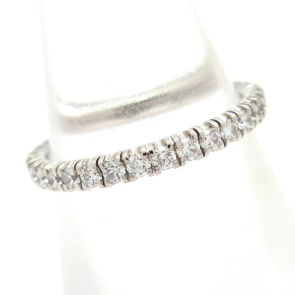 Cartier Ring 47 Full Eternity Etincelle de Cartier 18k White Gold Diamond — view 2