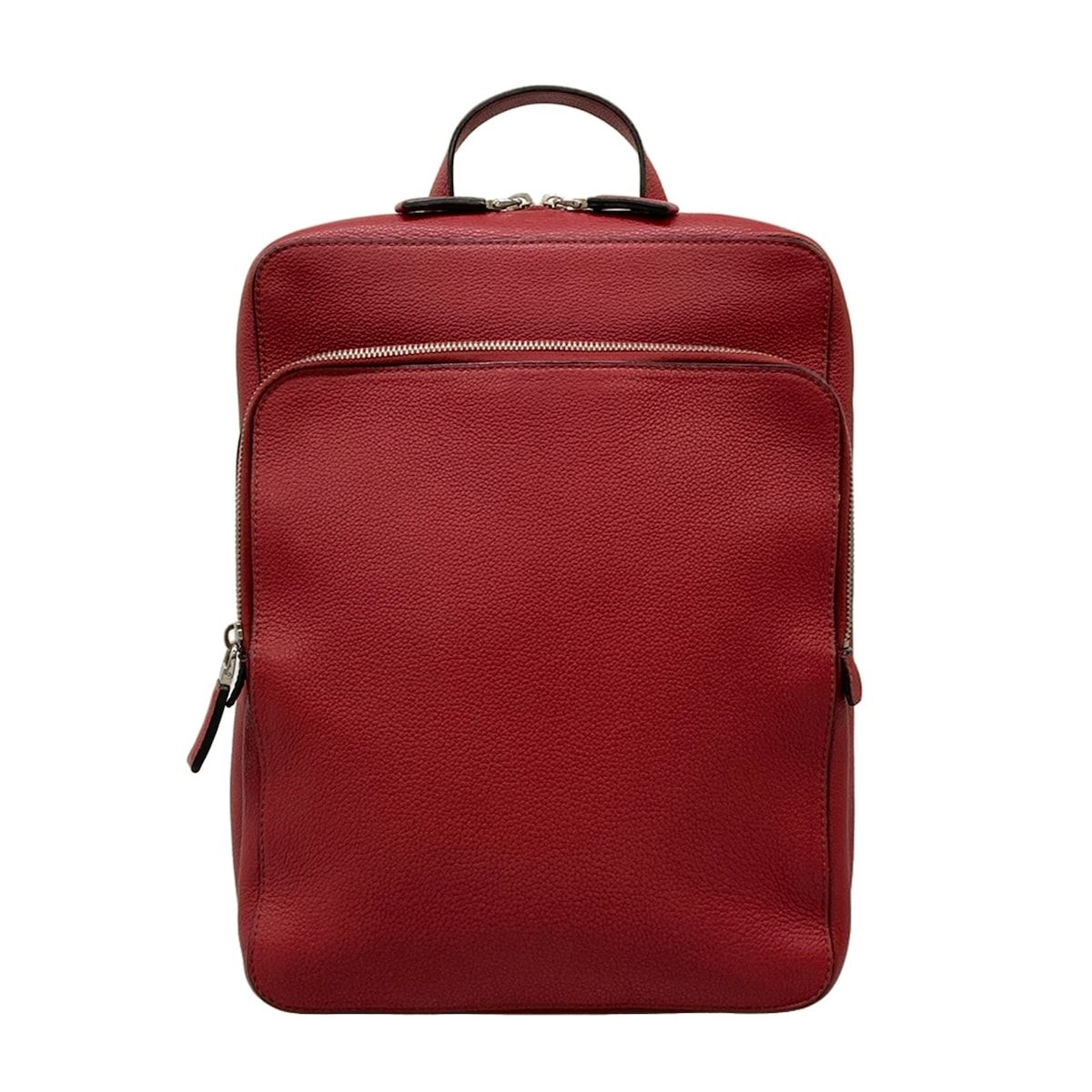 Prada Backpack Red Leather