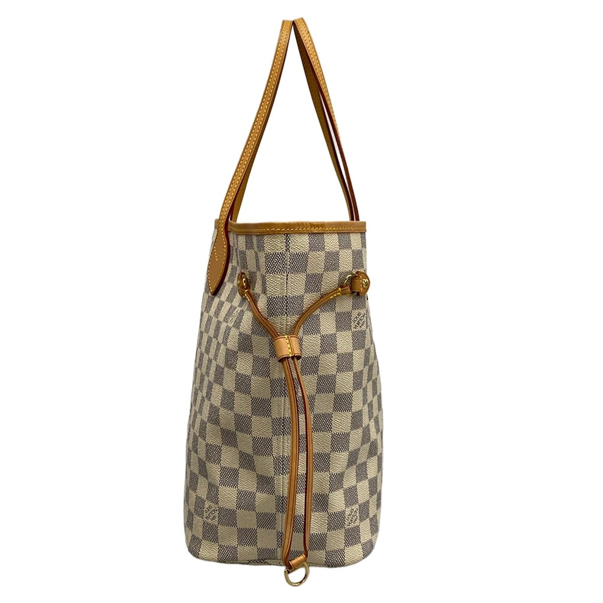Louis Vuitton Tote Bag Damier Neverfull MM Azur — view 4