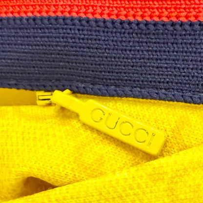 Gucci GG Pattern Web Stripe Skirt Style Shorts Yellow — view 5