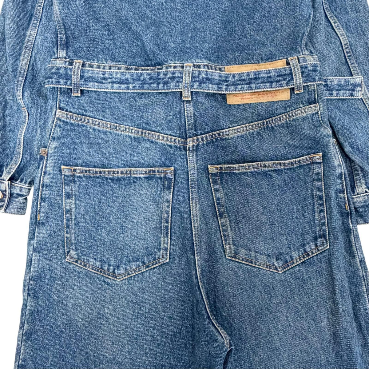Prada Denim Jumpsuit with Belt 36 — view 4