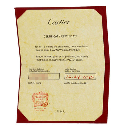 Cartier Baby Trinity Pink Sapphire Necklace — view 5