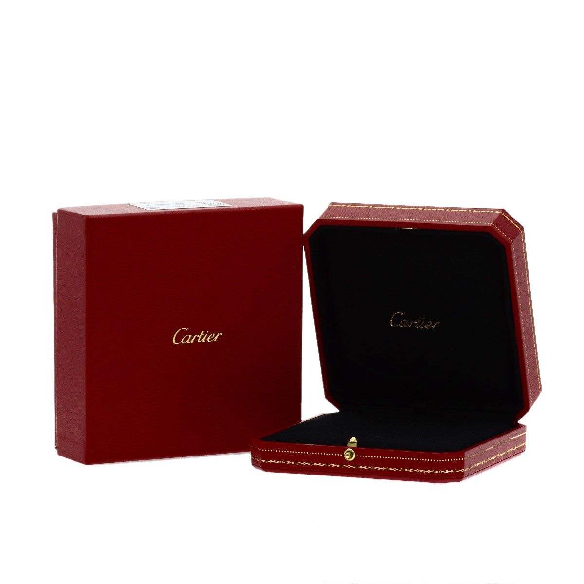 Cartier Baby Trinity Pink Sapphire Necklace — view 6