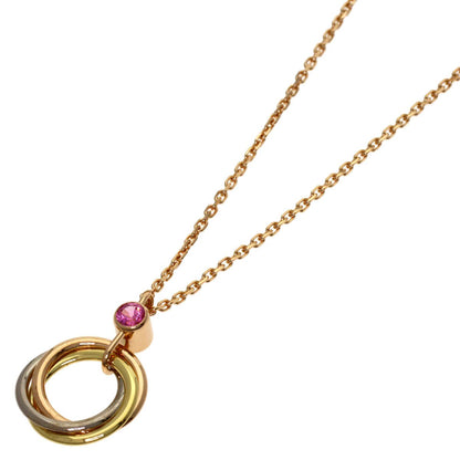 Cartier Baby Trinity Pink Sapphire Necklace