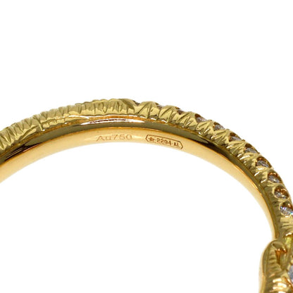 Gucci Ouroboros Half Diamond Ring 18k Yellow Gold — view 5