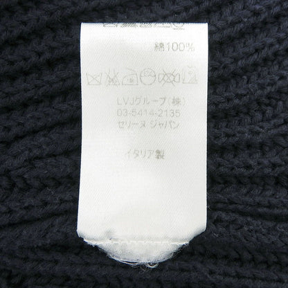 Celine Phoebe Philo Era Knit Sweater Long Sleeve Top Cotton Navy S — view 6