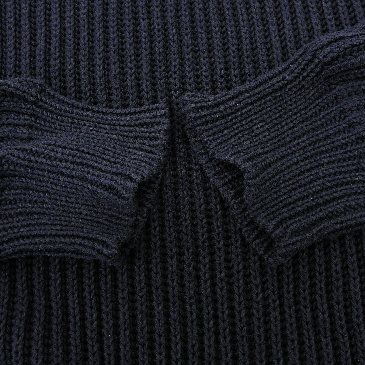 Celine Phoebe Philo Era Knit Sweater Long Sleeve Top Cotton Navy S — view 7
