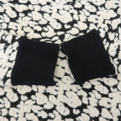 Celine Phoebe Philo Era Knit Sweater Long Sleeve High Neck All Over Print Top S — view 5