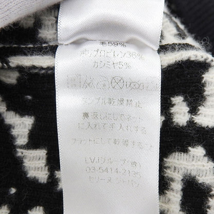 Celine Phoebe Philo Era Knit Sweater Long Sleeve High Neck All Over Print Top S — view 8