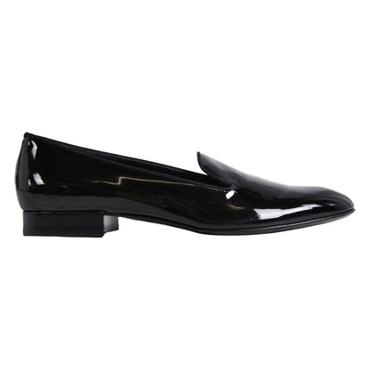 Saint Laurent Loafers Opera Shoes Leather Patent Black — view 6