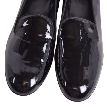 Saint Laurent Loafers Opera Shoes Leather Patent Black — view 3