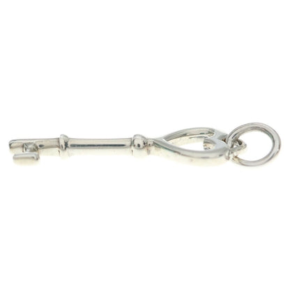 Tiffany & Co Heart Key Pendant Silver — view 3