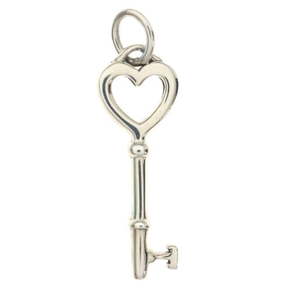 Tiffany & Co Heart Key Pendant Silver