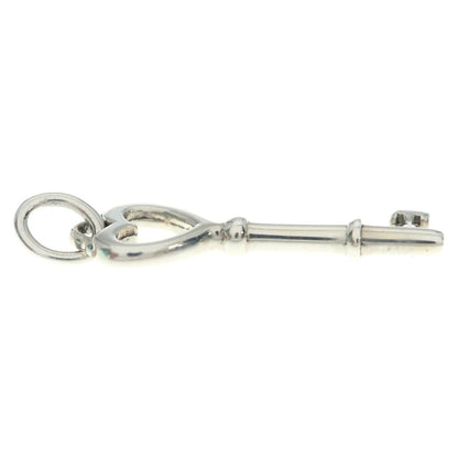 Tiffany & Co Heart Key Pendant Silver — view 4