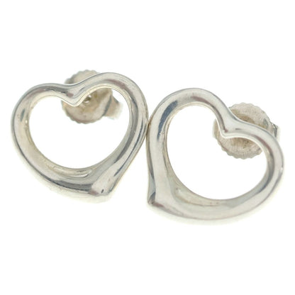 Tiffany & Co Open Heart Earrings Elsa Peretti 925 Sterling Silver