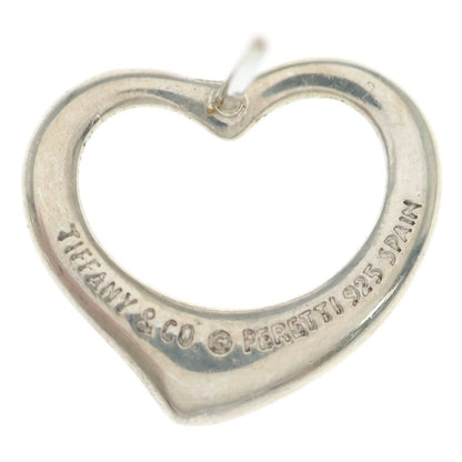 Tiffany & Co Open Heart Earrings Elsa Peretti 925 Sterling Silver — view 6