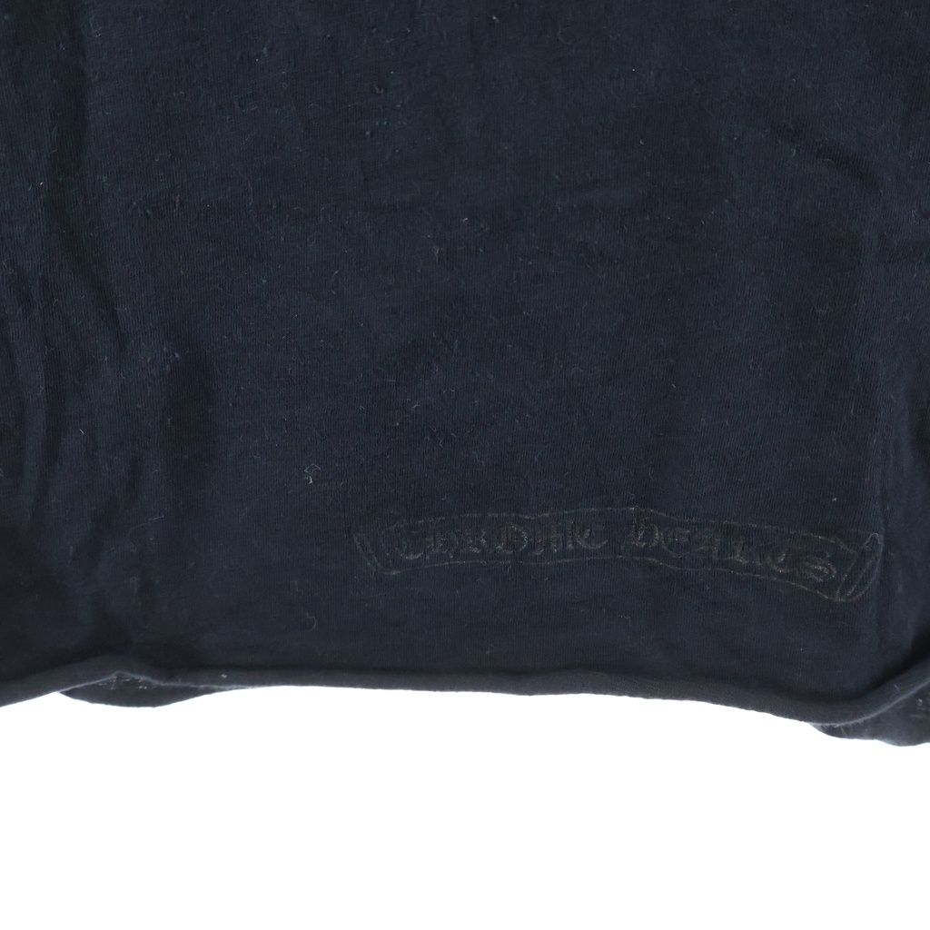 Chrome Hearts Vintage English Side Logo Camisole T Bar Black — view 6