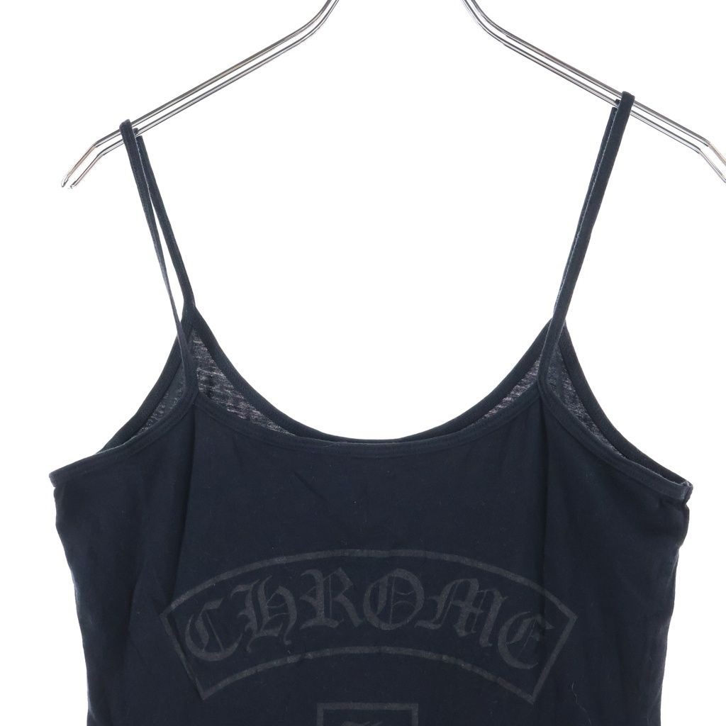 Chrome Hearts Vintage English Side Logo Camisole T Bar Black — view 4