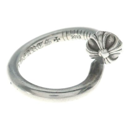 Chrome Hearts Nail Crsball Cross Ball Ring Silver — view 3