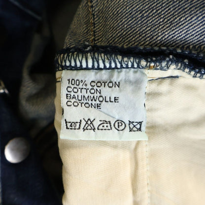 Dior Homme Luster Coating Claw Denim Pants Indigo — view 8