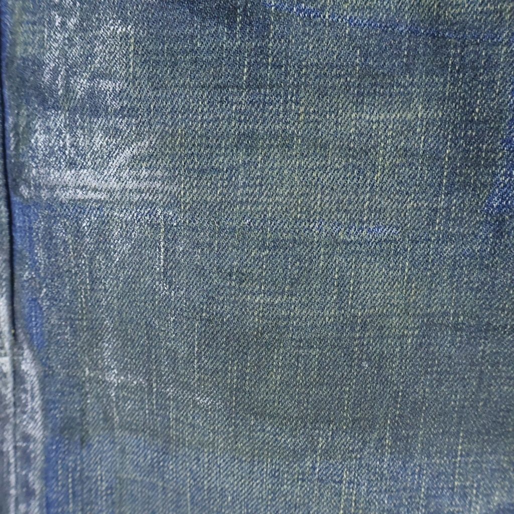 Dior Homme Luster Coating Claw Denim Pants Indigo — view 5