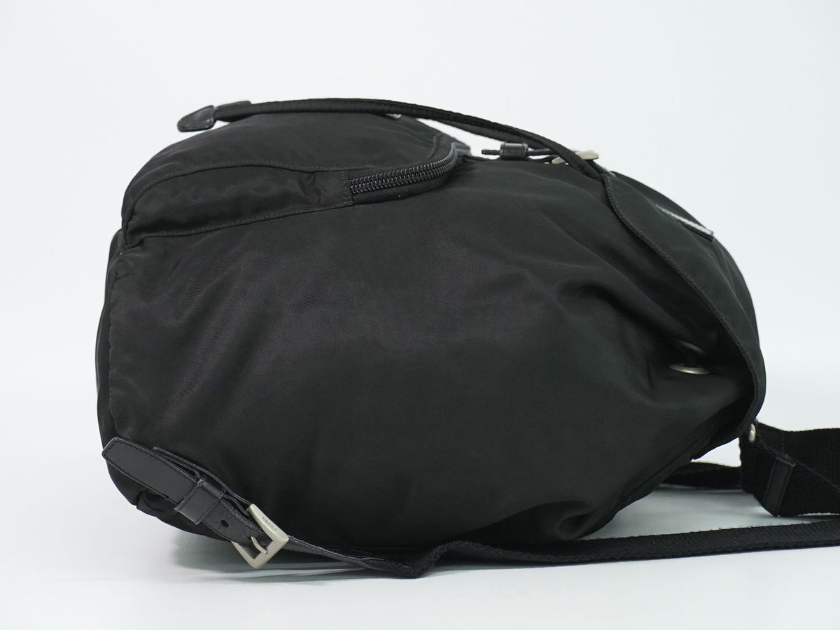 Prada Nylon Backpack Black — view 4